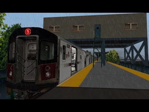 openbve: IRT {5} R142 to flatbush brookyln-college