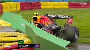 227K views · 5.4K reactions | Game over before it's started for Sergio Perez!  The Red Bull driver crashes on the way to the grid!!  Sky Sports F1  https://trib.al/0YWCzMg | Sky Sports F1 | Facebook