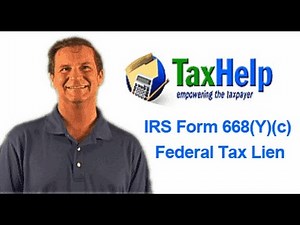 Form 668-(Y)(c) - Federal Tax Lien