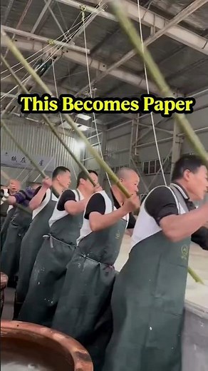 How Traditional Paper Is Made