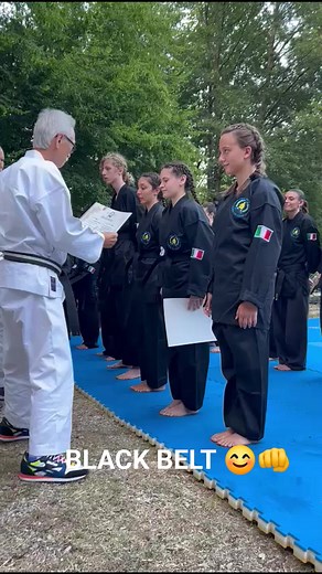 BLACK BELT HWAL MOO DO KOREAN MARTIAL ART 😊👊 #hmditalia #martialarts #blackbelt #esamicintura #testing #esami #koreanmartialarts | Piergiorgio Galli
