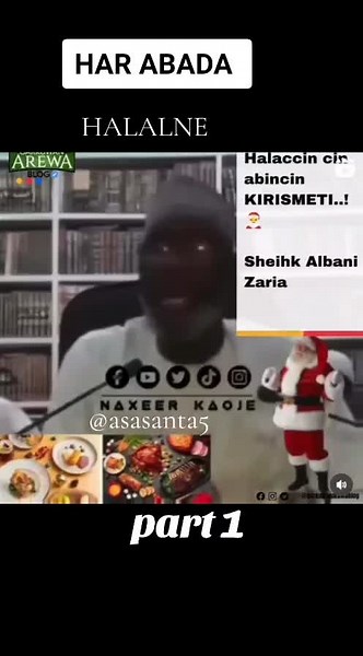 Santa Claus Dance Performance in Festive Setting