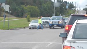 5.4K views · 70 reactions | Drivers are required to obey all crossing guards’ stop signs until the crossing is clear and the guards have completely left the street. | Sault Evening News | Facebook