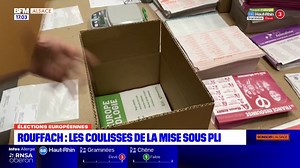 Rouffach: dans les coulisses de la mise sous pli des documents électoraux pour les élections européennes