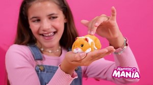 Pets Alive Hamstermania (Orange) by ZURU Hamster, Electronic Pet, 20+ Sounds Interactive, Hamster Ball Toy for Girls and Children