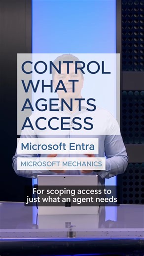 Grant agents access only when approved, justified, and scoped—using the same tools you trust for users. Take a look at Access Packages in Microsoft Entra. https://youtu.be/N-B-kD28P2I Control AI agents as they multiply across your environment, by treating them like real identities with Microsoft Entra Agent ID. See every agent in one place, understand what it can access, detect agent sprawl early, and apply least-privilege permissions using the same Microsoft Entra tools you already use for user