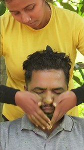 Neem Leaf Massage ASMR 🌿 Natural Healing & Tingles #Shorts #asmrmassage #asmr