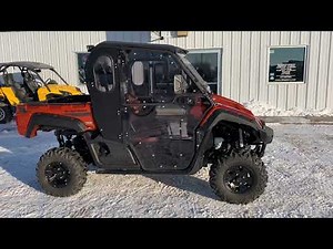 2021 Yamaha Viking 700 EPS Ranch Edition with a SuperATV cab, moto alliance heater and a Ryco kit