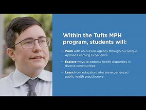 Why Tufts University's Online MPH