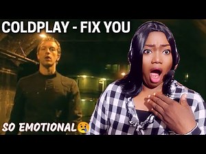 FIRST TIME HEARING COLDPLAY - FIX YOU (Official Video) REACTION!!!😱