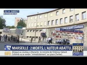 "Il y a deux coups de feu." Un témoin de l'attaque à la gare Saint-Charles à Marseille raconte