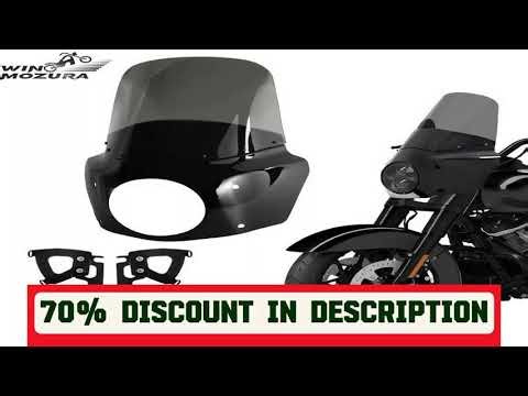 Why Everyone’s Talking About This Product! 15" Windshield Road King Fairing Fit 7" Headlight For H