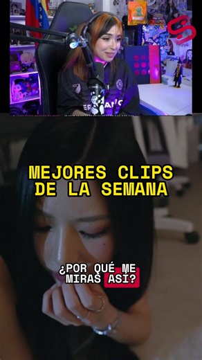 CLIPS DE LA SEMANA! o... ¿reacciones de la semana?😂 En estos días nuestros streamers favoritos tuvieron unas reacciones bien peculiares. ¿Cuál te gustó más? Con @feirlygab @itsmikichus @javierprimera_ @veroskkyy y @day.vory Y recuerda unirte a nuestro server de discord y enviar los clips de tus streamers favoritos🔥😎 #Clips #Twitch #React #Gaming