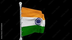 India waving flag. India flag waving. waving animation. Sign of India, Indian Background. Indian waving Video. Realistic Flag Animation. Indian Flags Looping Closeup. Seamless loop