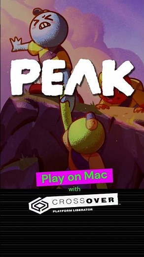 PEAK on CrossOver Mac | #crossover #codeweavers #macgaming #gaminglife #windowsonmac
