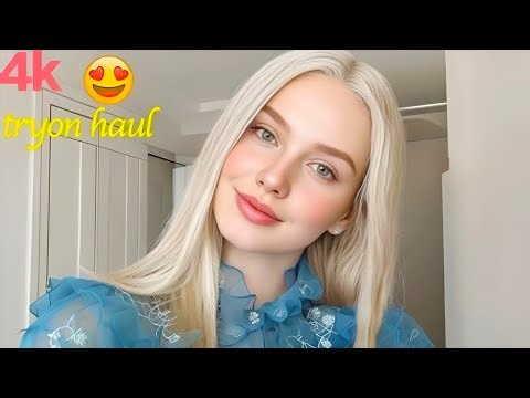 [4k] 2026 Transparent Try-On Haul | See-Through Fashion Must-Haves Fashion Queen