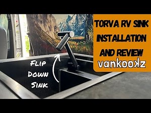 Installing a Sink in a Van Conversion | Torva RV Sink Review