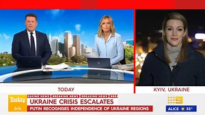 4.7K views · 28 reactions | BREAKING: Russian President Vladimir Putin has just addressed the nation, declaring he will recognise the independence of two regions in Ukraine. #9Today | TODAY | Facebook