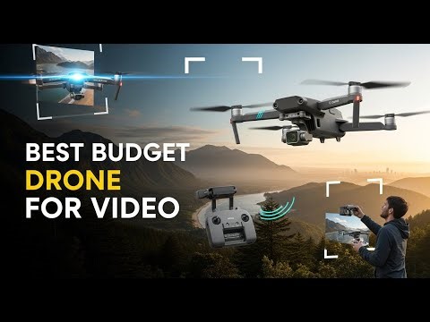 TOP 5 Best budget drone for video 2026 | dji mini 4k vs mini 4 pro