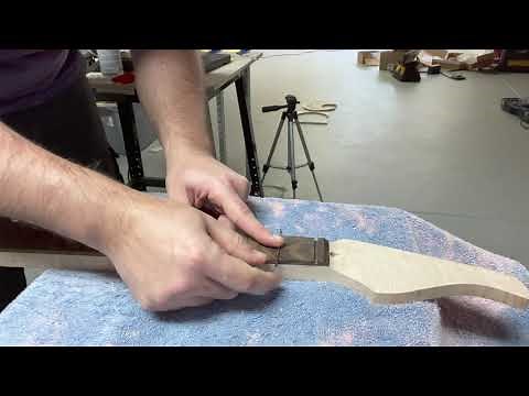 Installing Guitar Frets With A Hammer