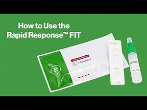 Rapid Response™ FIT - Fecal Immunochemical Test Video Demonstration