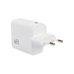 [Hot Item] China Factory CE RoHS FCC 2 Ports 65W USB-C Charger Battery Charger Mobile Phone Charger with Mobile Accessories Fast Charging Iphones Charger for All Devices