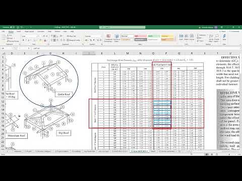 Simplified Procedure Wind Load Calculation Part 1