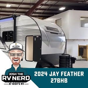 Great for Kids OR Just Couples!! 2024 Jay Feather 27BHB Travel Trailer by Jayco RV