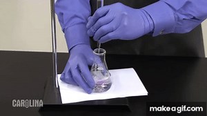 Setting up and Performing a Titration on Make a GIF