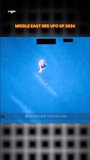 OVNI rouge au Moyen-Orient en 2024! 🔴 #shorts #uap #alien