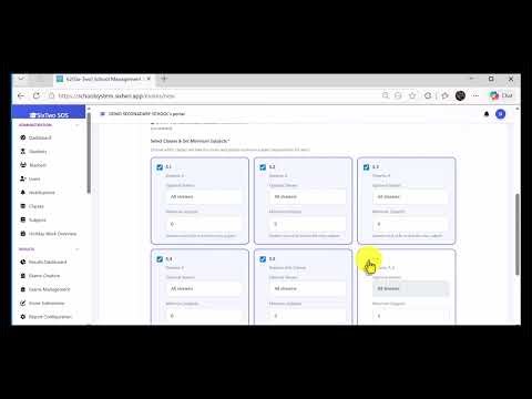 How to Create Exams and Open Mark Entry in Sixtwo SMS