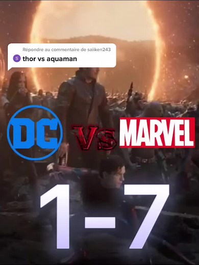 Thor vs Aquaman: Marvel Versus DC Battle