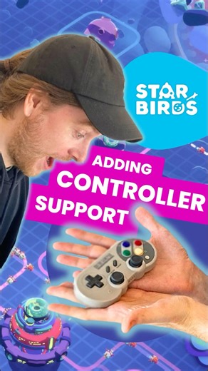 Devlog: Controller Support for STAR BIRDS! #indiegame