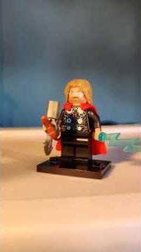 Lego Thor Minifigure Build #lego #marvel #new #thor #minifigure #legomarvel #build #short #avengers