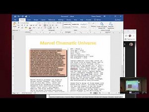 Microsoft Word Newsletter Columns and Layout Class Demo