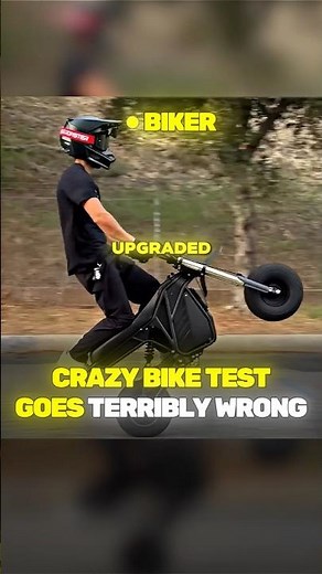 Crazy Bike Test Goes Wrong After Dumbest Incident Ever
