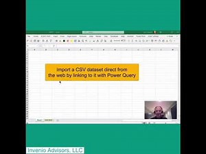 Import CSV data from the web using #powerquery