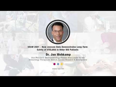 UEGW 2021 - New Janssen Data Demonstrates Long-Term Safety of STELARA in Older IBD Patients