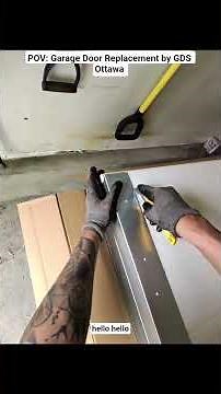 POV: Full Garage Door Replacement Start to Finish | GDS Ottawa