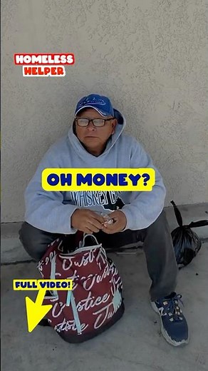 HOMELESS Man Surprisingly Chooses Food Over Cash?
