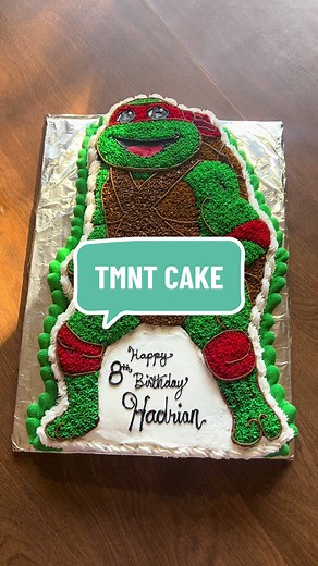 Vintage Wilton Ninja Turtle Cake Pan Instructions