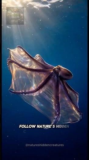 This Octopus Unfolds a Giant Living Blanket 😱🐙