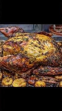 Poulet de Ferme Rôti Ultra Juteux au Four – Recette Facile et Inratable #pouletroti #pouletaufour