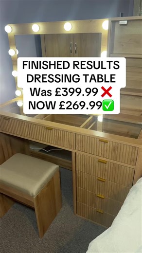Stunning Dressing Table Deal Now Only £269.99!