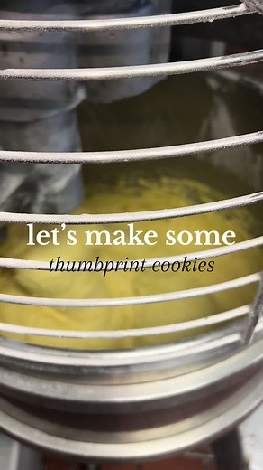 Delicious Thumbprint Cookies Recipe from Lucero Bakery