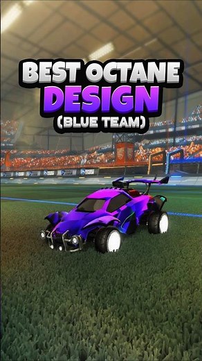 Octane Design (Blue Team) #50 #RocketLeague #RocketLeaguePresets #RocketLeagueDesigns