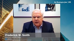 FedEx CEO Fred Smith explains how COVID-19 has impacted the shipping giant