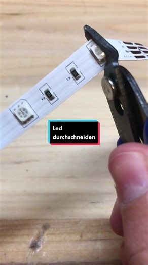 Wo muss man Led Streifen durchschneiden?