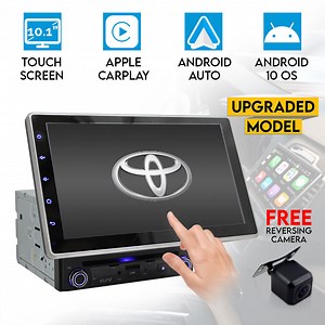 Elinz Toyota 10.1" In Dash Car DVD Player Double 2 DIN Android 10