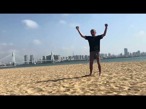 Training on the Beach: Heian Shodan